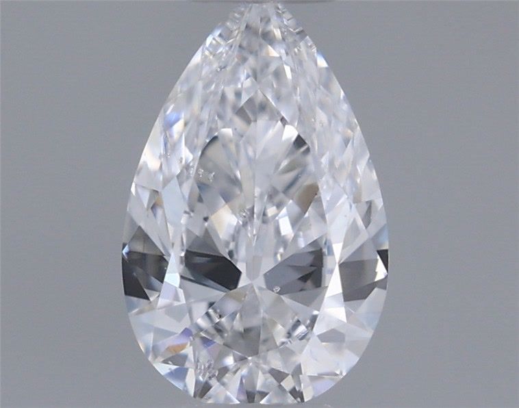 Diamond Natural 0,45Ct D-SI2 Pear - GIA3395861442