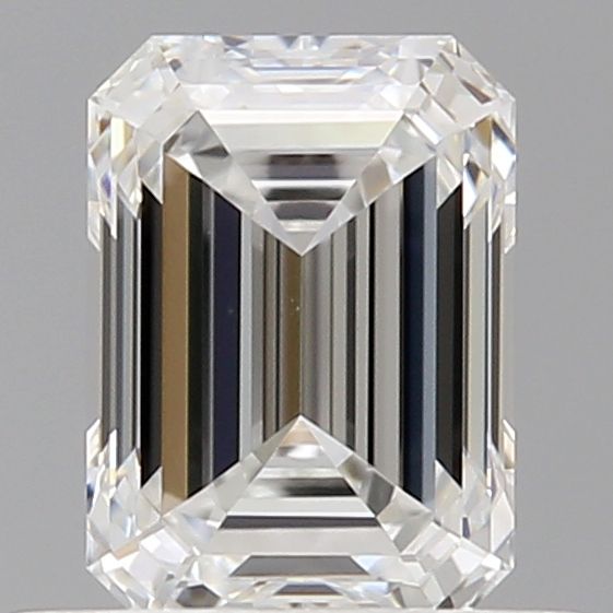 Diamond Natural 0,64Ct F-VS1 Emerald - GIA6525651588