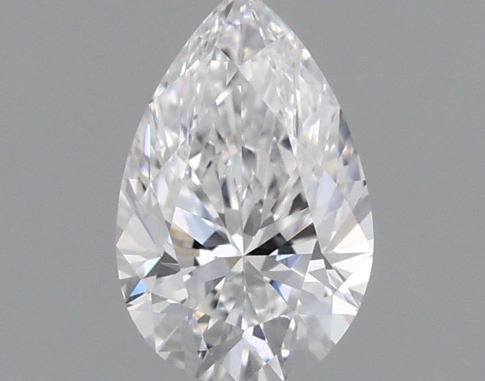 Diamond Natural 0,45Ct D-VVS2 Pear - GIA6532854328