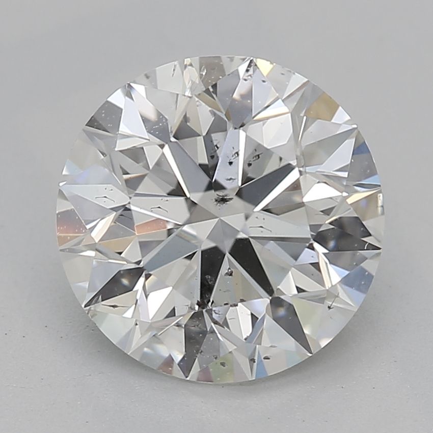 Diamond Natural 1,5Ct G-SI2 Round - GIA6521025685