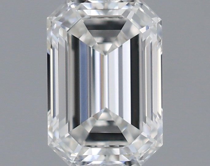 Diamond Natural 0,42Ct F-VVS1 Emerald - GIA1538578225