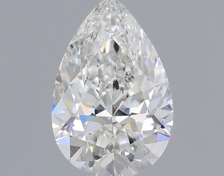 Diamond Natural 0,41Ct F-VVS2 Pear - GIA2546139594