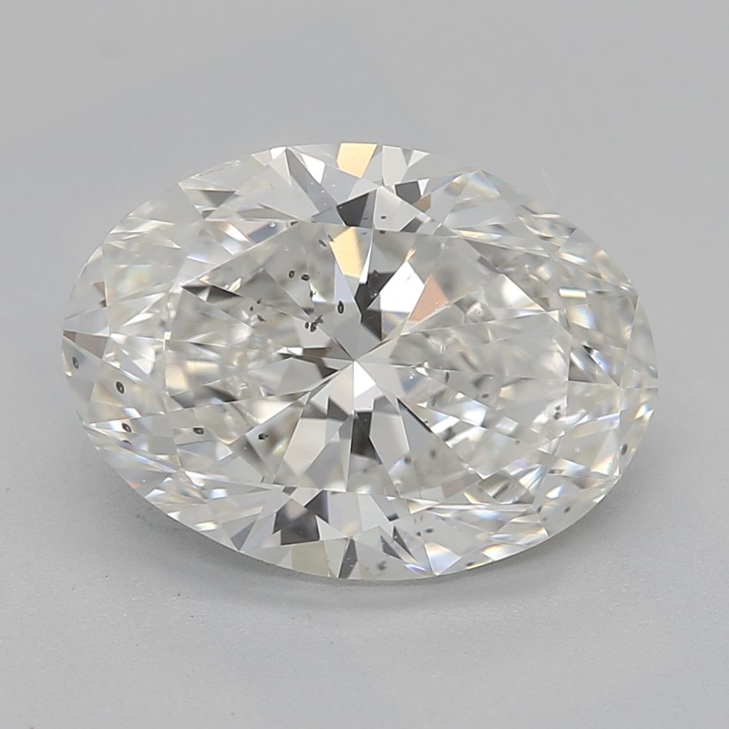 Diamond Natural 2Ct G-SI2 Oval - GIA5526701133