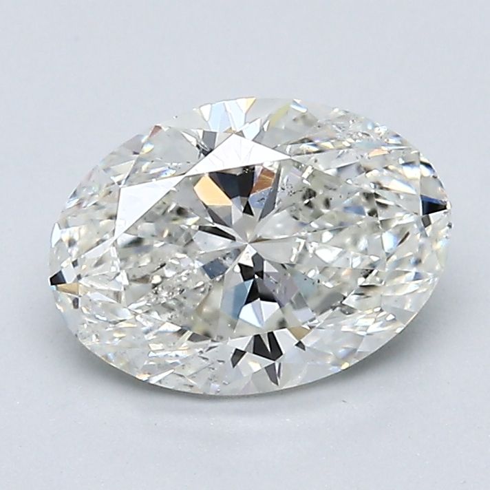 Diamond Natural 1,51Ct I-SI2 Oval - GIA2546864691