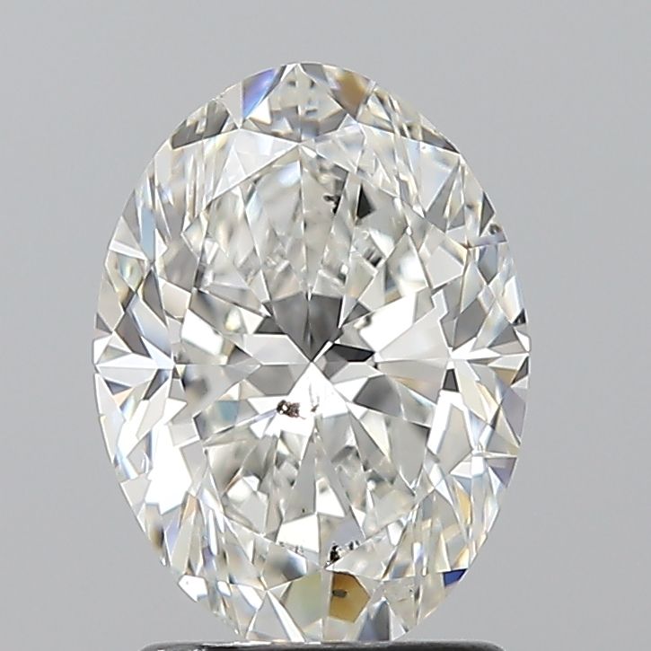 Diamond Natural 1,7Ct G-SI2 Oval - GIA6542634249