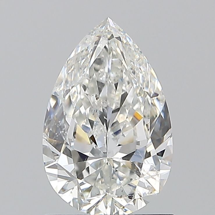 Diamond Natural 1,2Ct G-SI2 Pear - GIA5523737173
