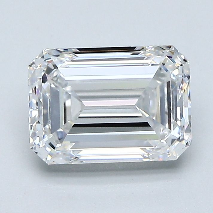 Diamond Natural 1,71Ct D-VVS2 Emerald - GIA3535214044