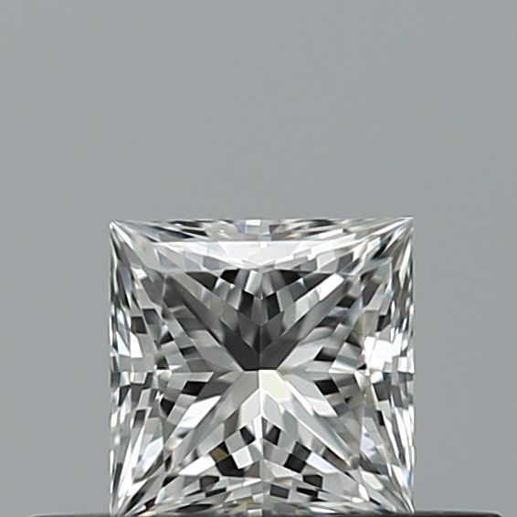 Diamond Natural 0,34Ct F-IF Princess - GIA5543518213