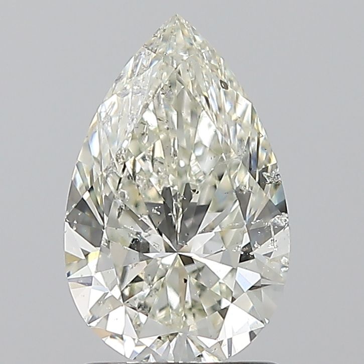 Diamond Natural 1,51Ct J-SI1 Pear - HRD250000107931