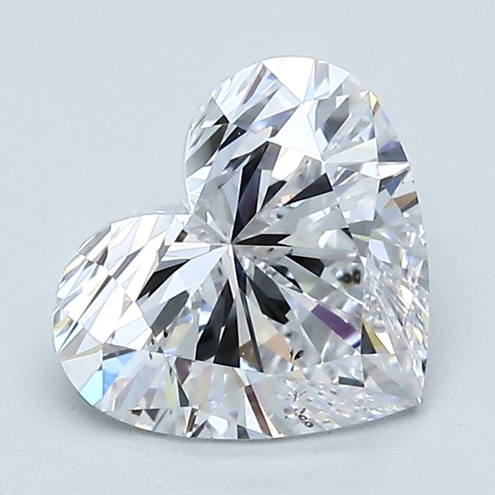 Diamond Natural 1,72Ct D-SI1 Heart - GIA6502983098