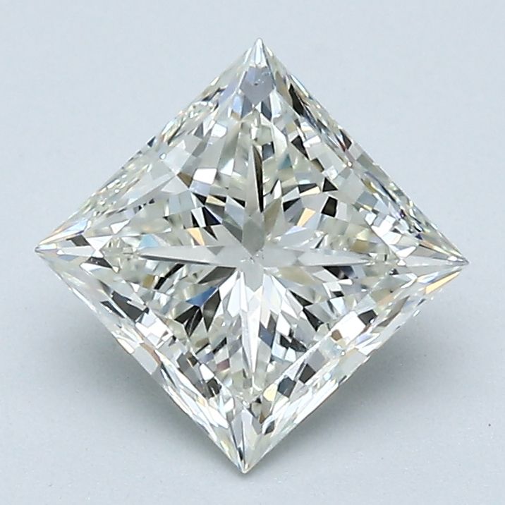 Diamond Natural 1,52Ct J-SI1 Princess - GIA1519982586
