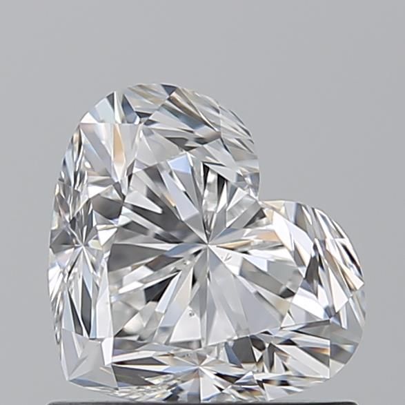 Diamond Natural 1,01Ct E-SI1 Heart - GIA6542214842