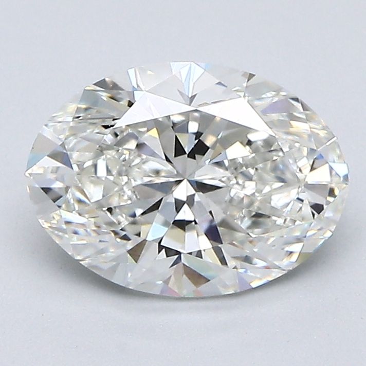 Diamond Natural 1,72Ct G-VVS2 Oval - GIA7536846341