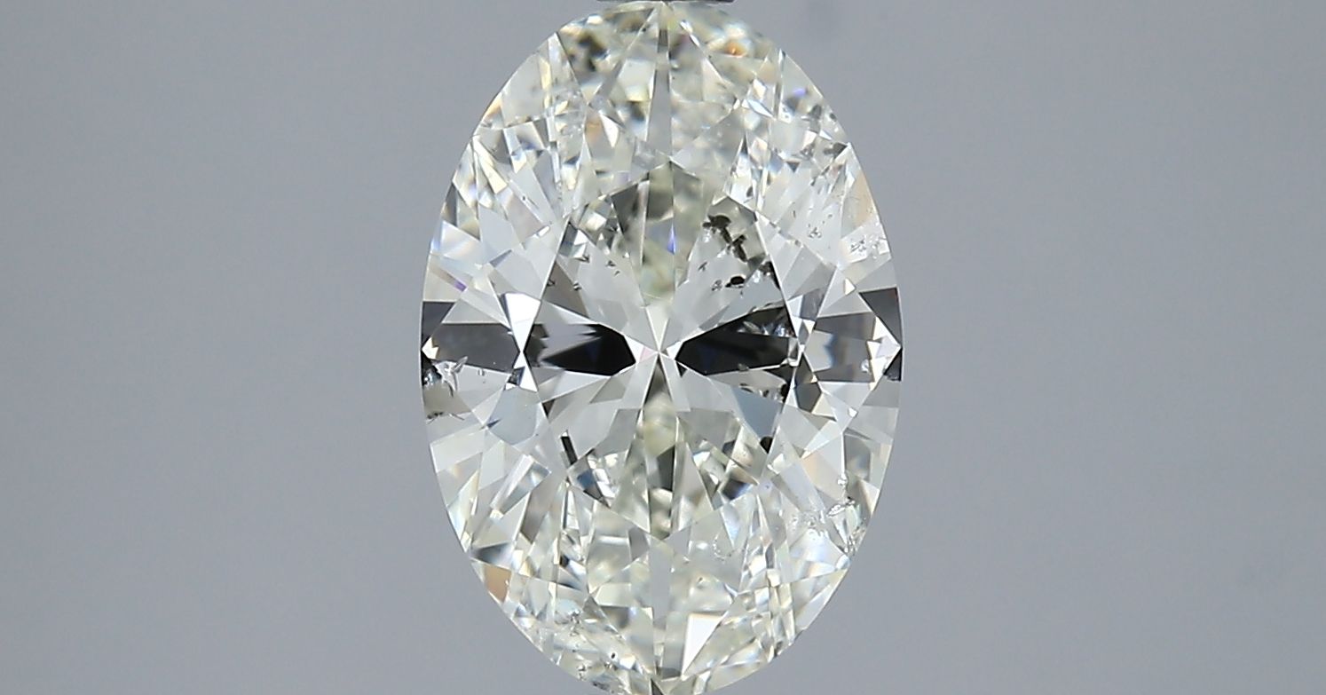 Diamond Natural 1,9Ct J-SI2 Oval - GIA2544064860