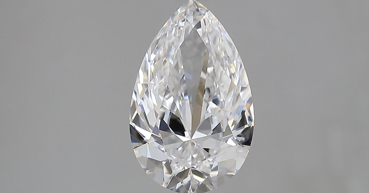 Diamond Natural 1,5Ct D-VS2 Pear - GIA7531971478