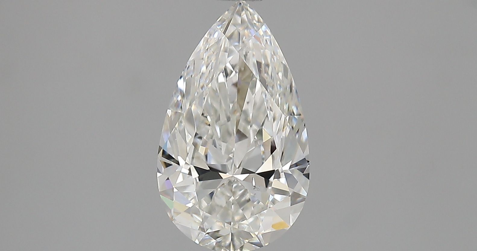 Diamond Natural 1,71Ct G-SI1 Pear - GIA2547429616