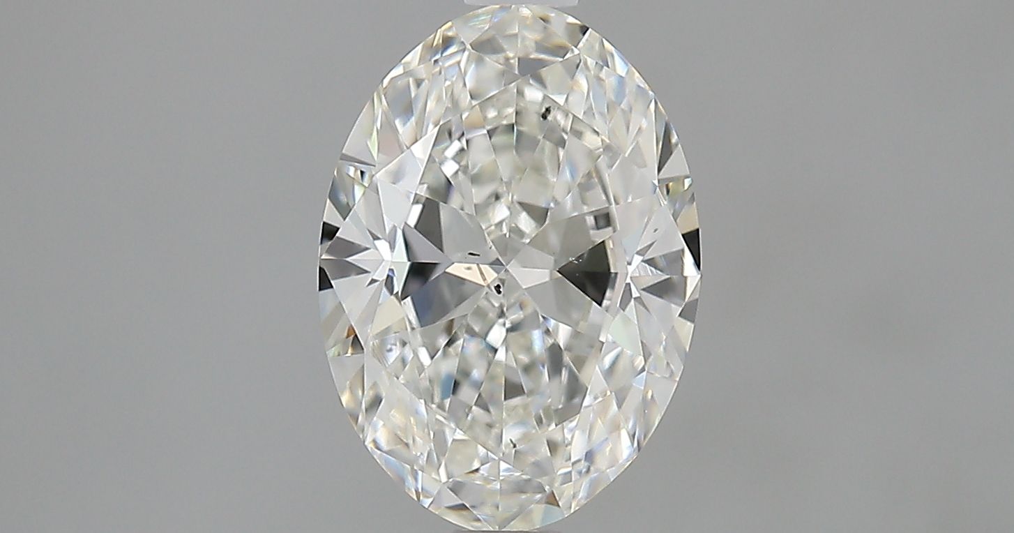 Diamond Natural 1,81Ct H-SI1 Oval - GIA2534061615