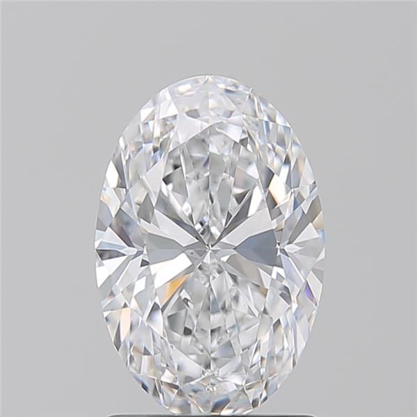 Diamond Natural 1,57Ct D-SI1 Oval - GIA7538454407