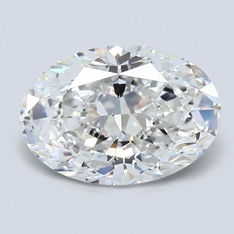 Diamond Natural 1,71Ct F-VS1 Oval - GIA1236775498