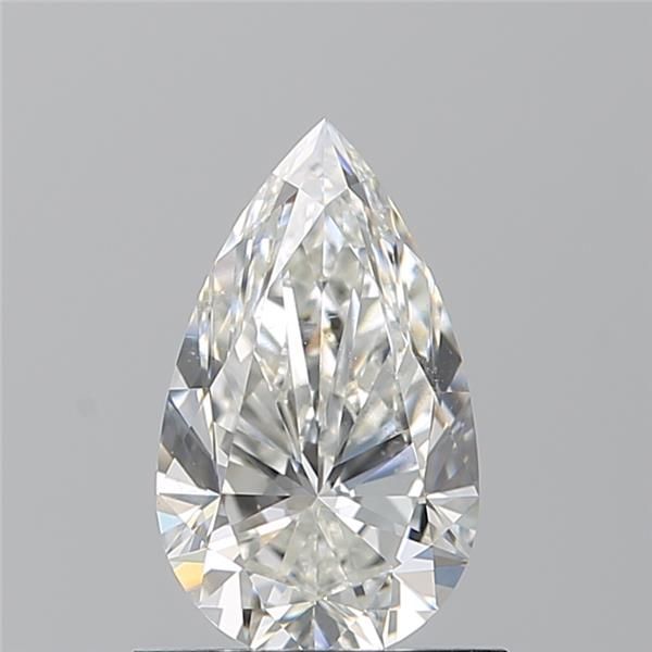 Diamond Natural 0,82Ct H-SI1 Pear - GIA7543942921