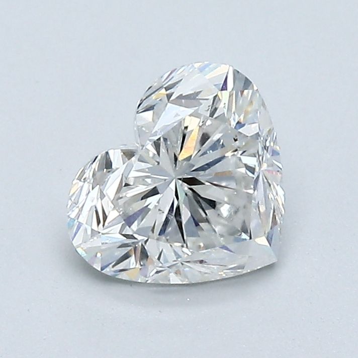 Diamond Natural 1,01Ct G-SI2 Heart - GIA6545376631