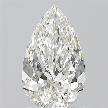 Diamond Natural 1,01Ct I-SI2 Pear - GIA6512559098