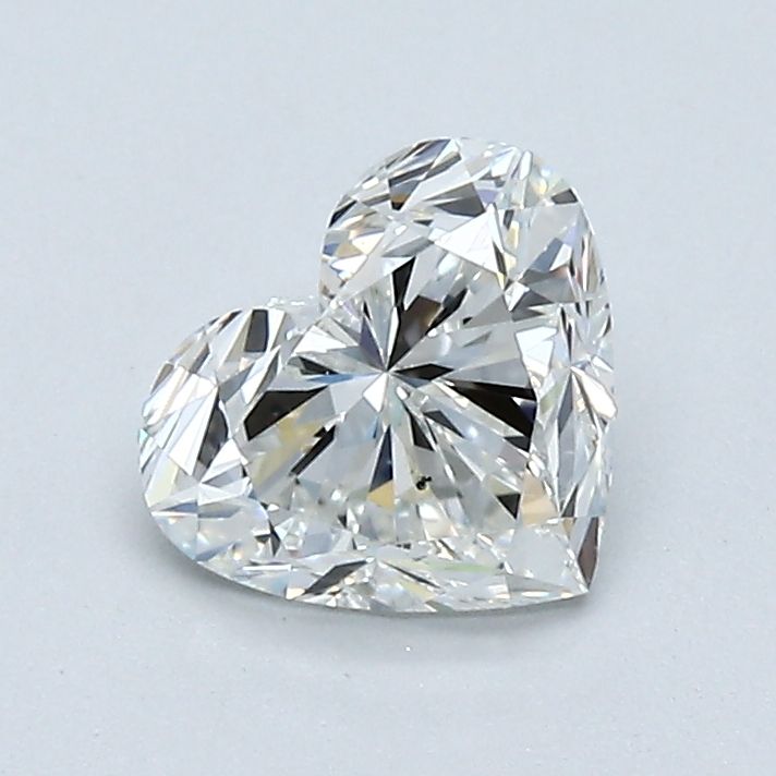 Diamond Natural 1,01Ct H-SI1 Heart - GIA6542518575