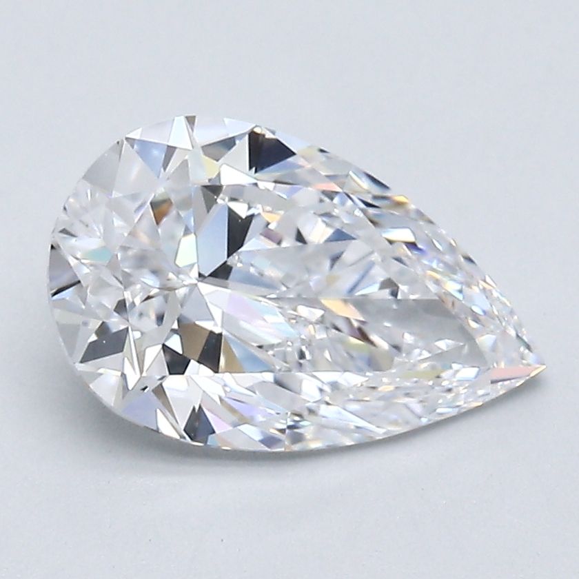 Diamond Natural 1,73Ct D-VVS2 Pear - GIA2546944361