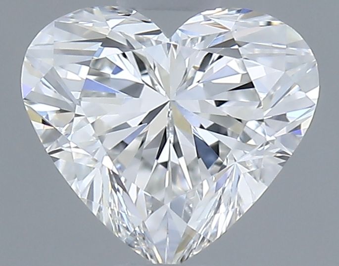 Diamond Natural 0,57Ct F-IF Heart - GIA2556225315
