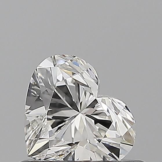 Diamond Natural 0,5Ct F-IF Heart - GIA6532840114