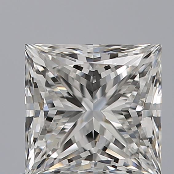 Diamond Natural 0,81Ct F-IF Princess - GIA2547487101