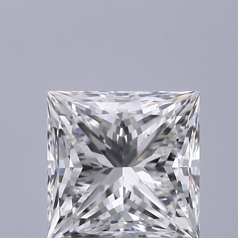 Diamond Natural 0,73Ct F-VVS1 Princess - GIA5556244291