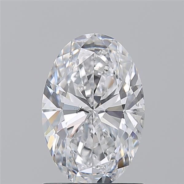 Diamond Natural 1,23Ct D-SI2 Oval - GIA7536556367