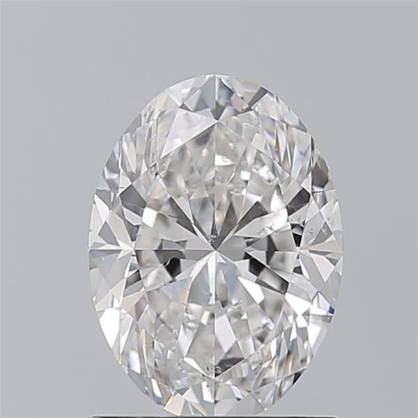 Diamond Natural 1,3Ct F-SI2 Oval - GIA5553054022