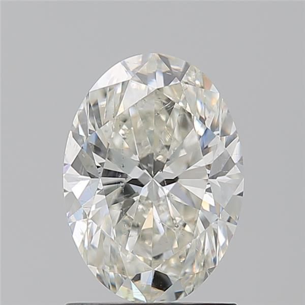 Diamond Natural 1,51Ct I-SI2 Oval - GIA7541116604