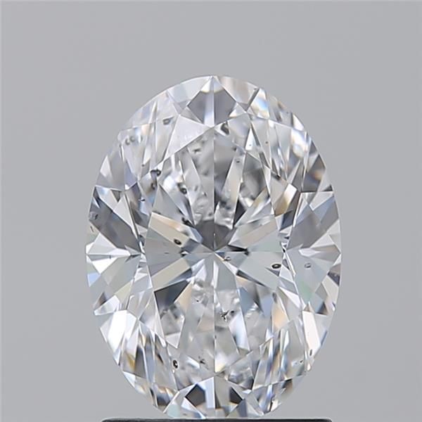 Diamond Natural 1,7Ct D-SI2 Oval - GIA6541213274