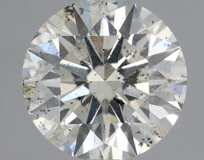 Diamond Natural 0,66Ct J-SI2 Round - IGI678557254