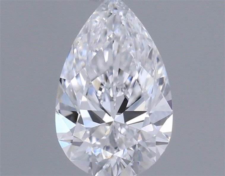 Diamond Natural 0,33Ct D-VVS2 Pear - GIA3535161541