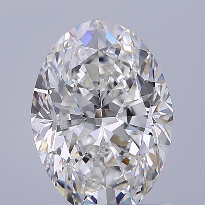Diamond Natural 1Ct F-VVS1 Oval - GIA6552225941