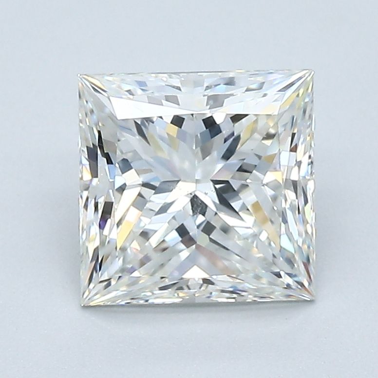 Diamond Natural 1,83Ct I-SI2 Princess - GIA7442547236