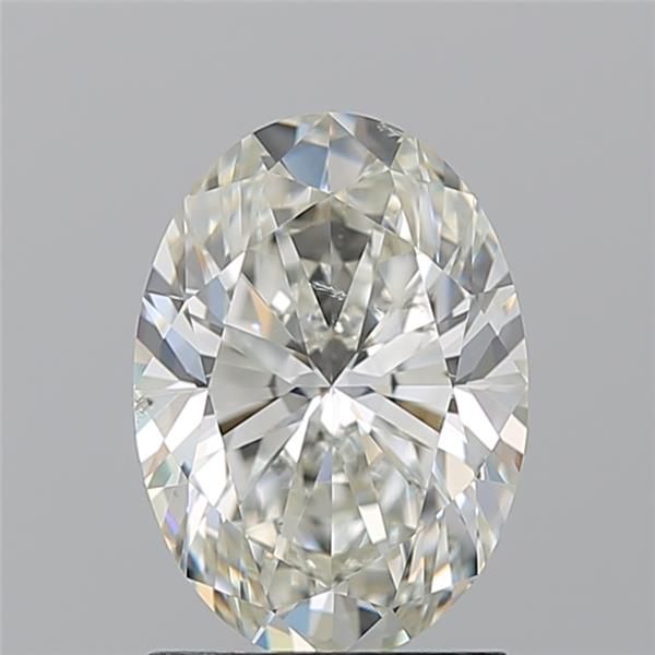 Diamond Natural 1,7Ct J-SI1 Oval - GIA6555115349