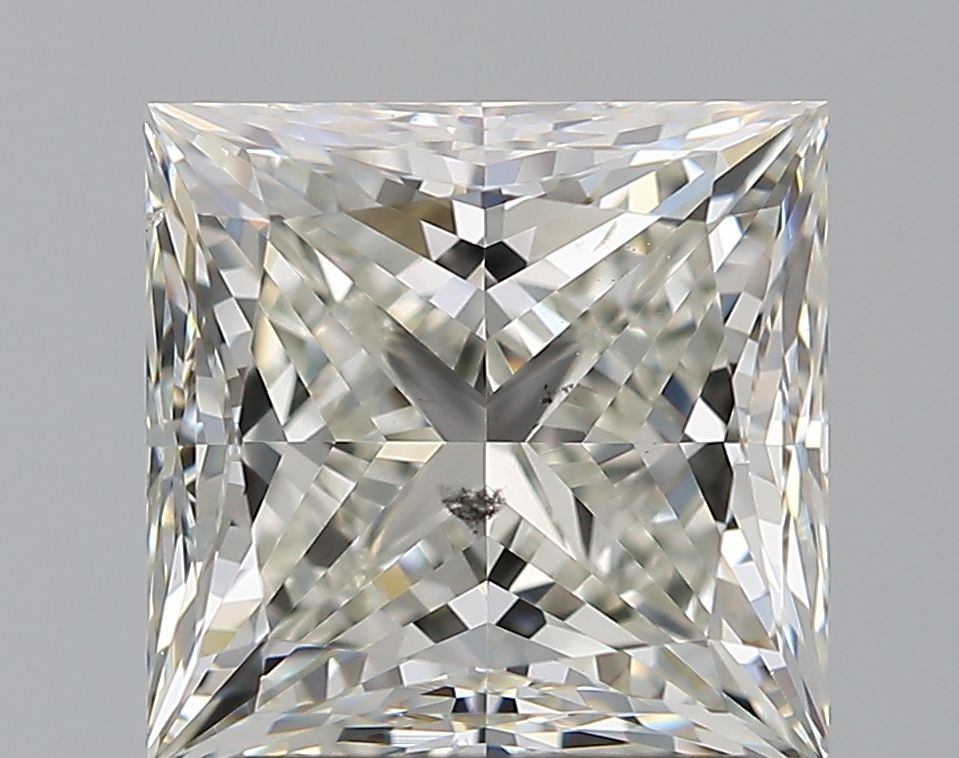 Diamond Natural 1,9Ct J-SI1 Princess - GIA6421981193