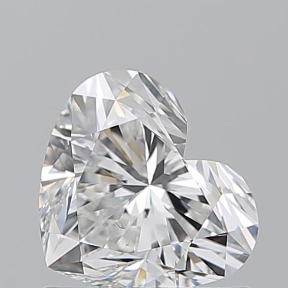 Diamond Natural 1,01Ct F-SI1 Heart - GIA2544353331