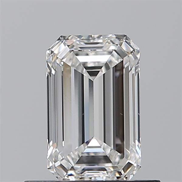 Diamond Natural 0,71Ct F-VS1 Emerald - GIA2546534818
