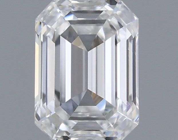 Diamond Natural 0,36Ct F-VS1 Emerald - GIA6535070104