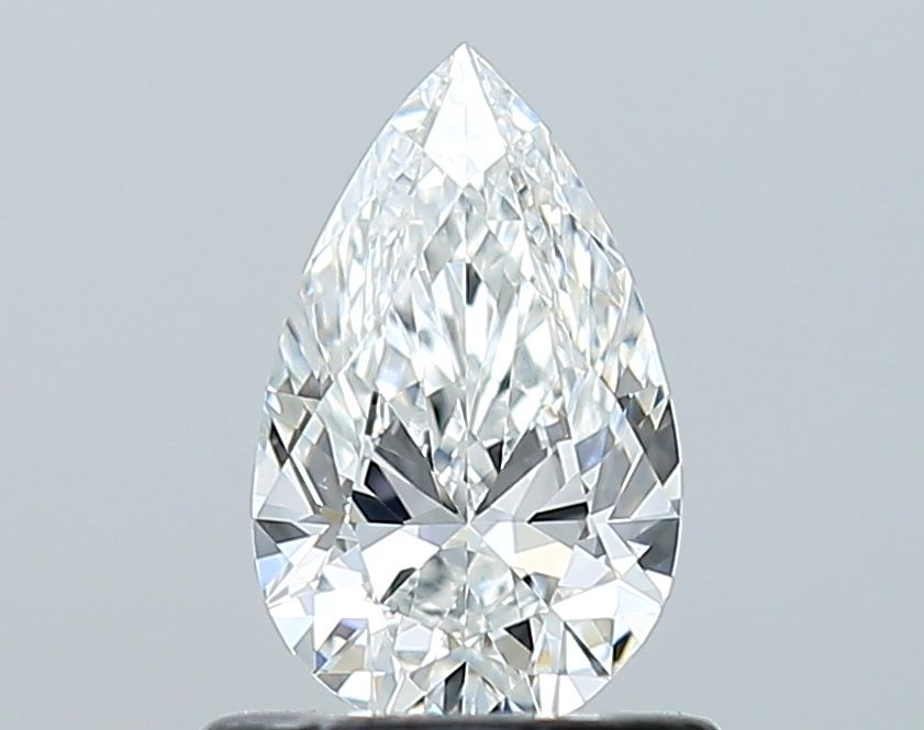 Diamond Natural 0,6Ct F-VS1 Pear - GIA6555086120