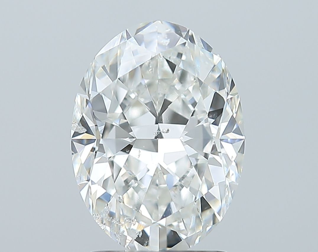 Diamond Natural 2Ct G-SI2 Oval - GIA2546629139
