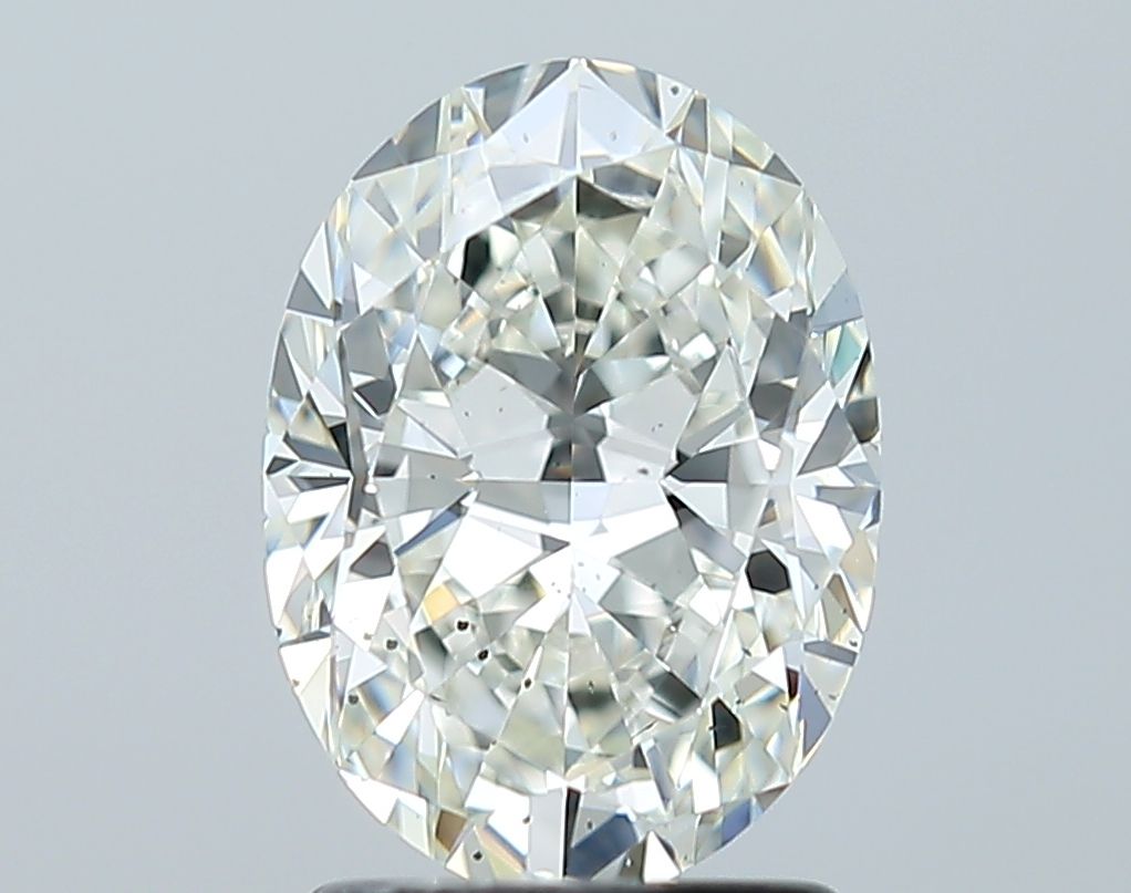 Diamond Natural 1,71Ct I-SI1 Oval - GIA1548830645