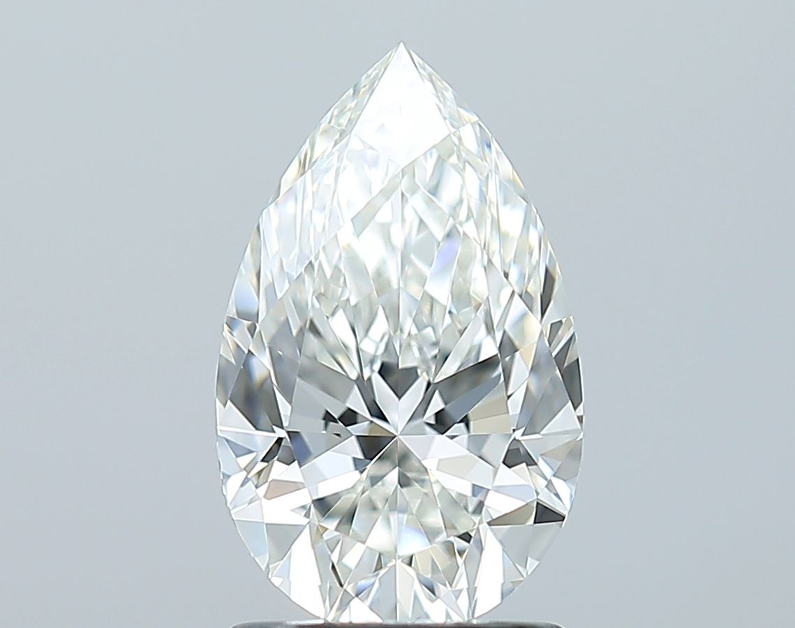 Diamond Natural 1,55Ct H-IF Pear - GIA5546972318