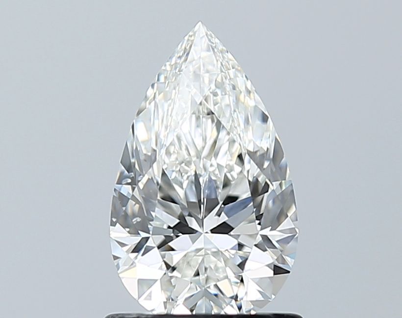 Diamond Natural 1,01Ct G-SI1 Pear - GIA6545776608